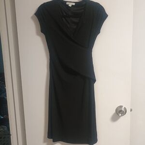 New York & Company Black Midi Dress